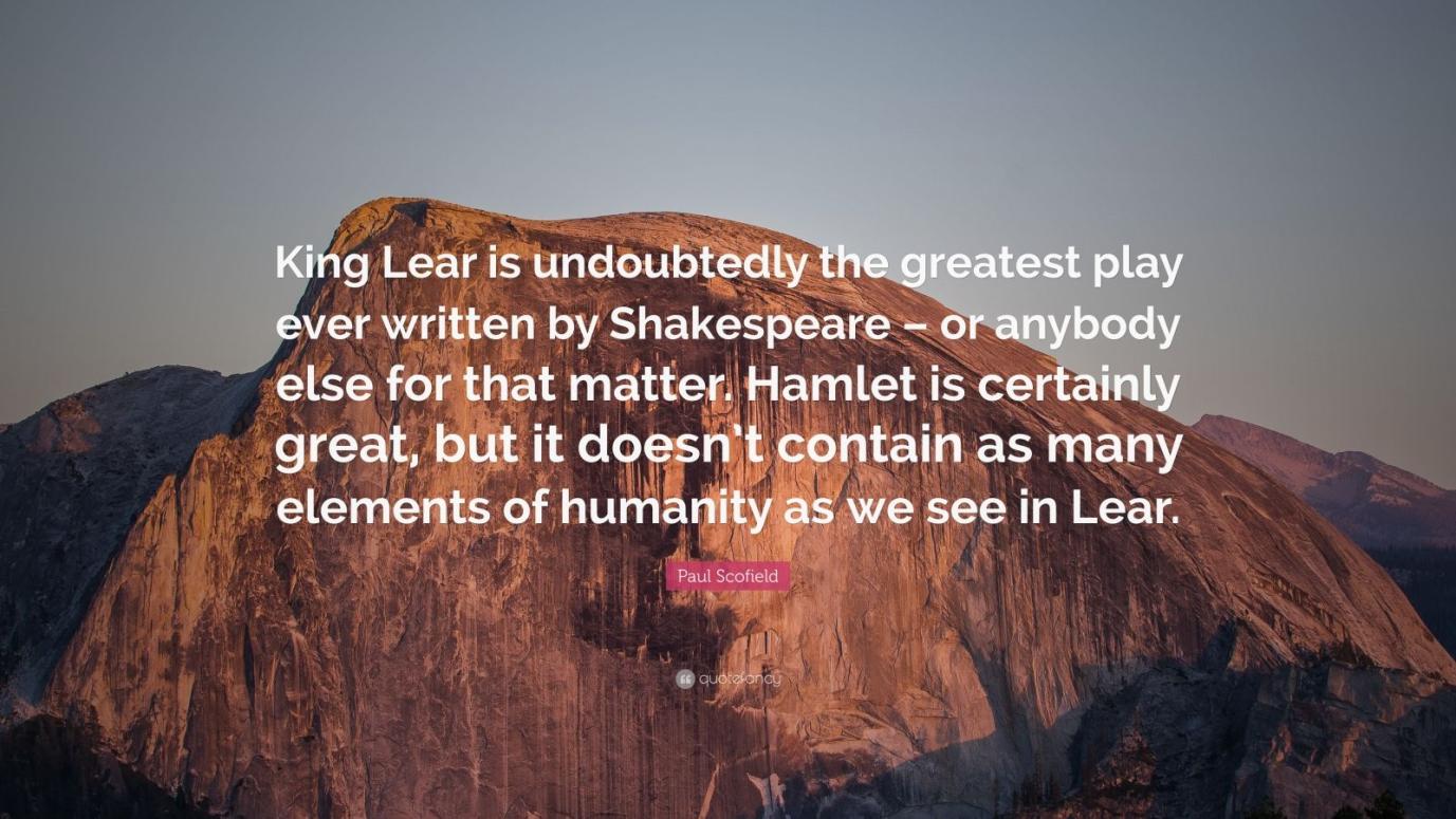 What Is The Significance Of The Fool In King Lear?